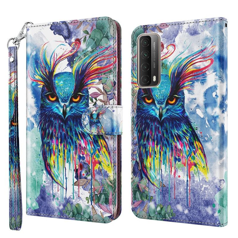 Housse Huawei P Smart 2021 Oiseau Aquarelle