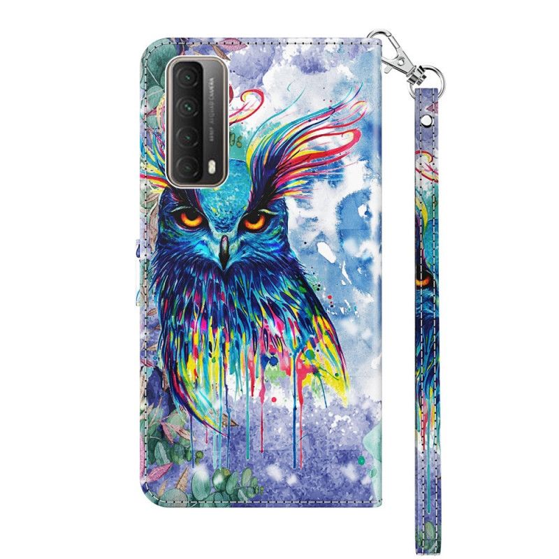 Housse Huawei P Smart 2021 Oiseau Aquarelle