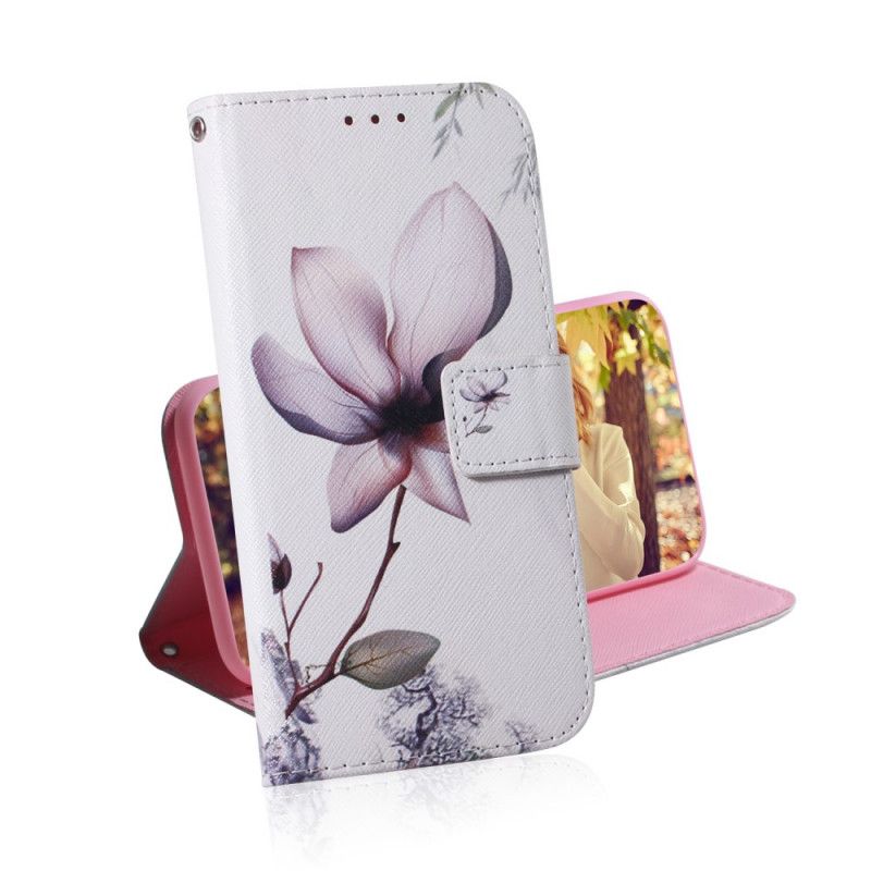 Housse Huawei P Smart 2021 Une Fleur Rose