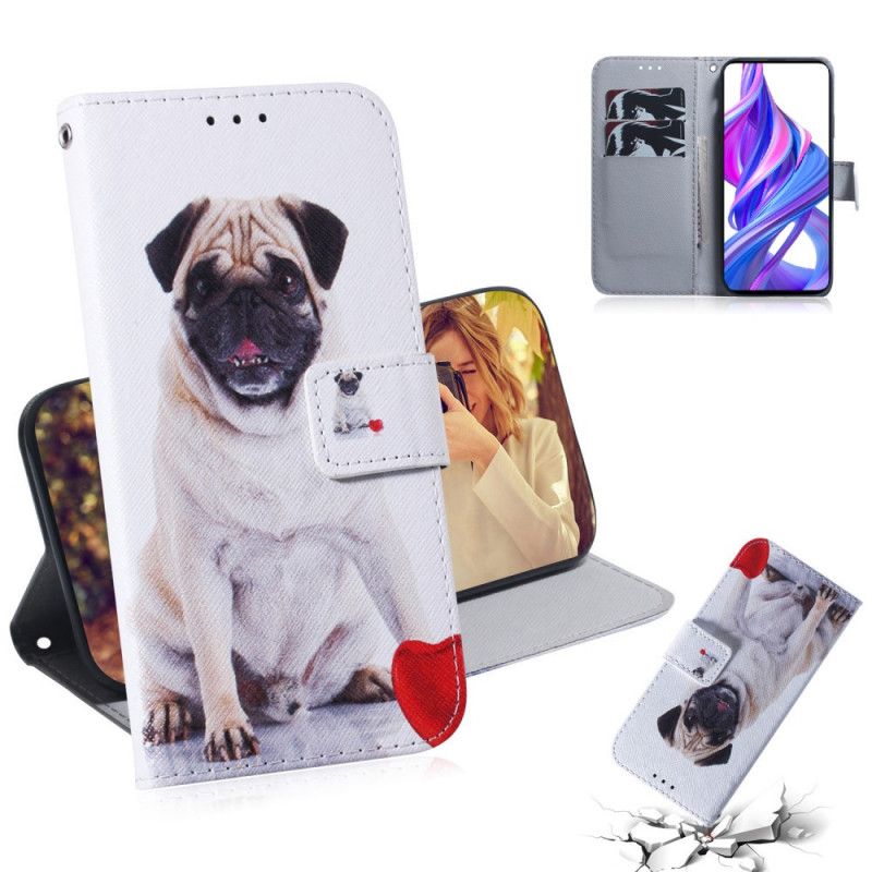 Housse Huawei P Smart Pro / Honor 9x Pro Pug Dog