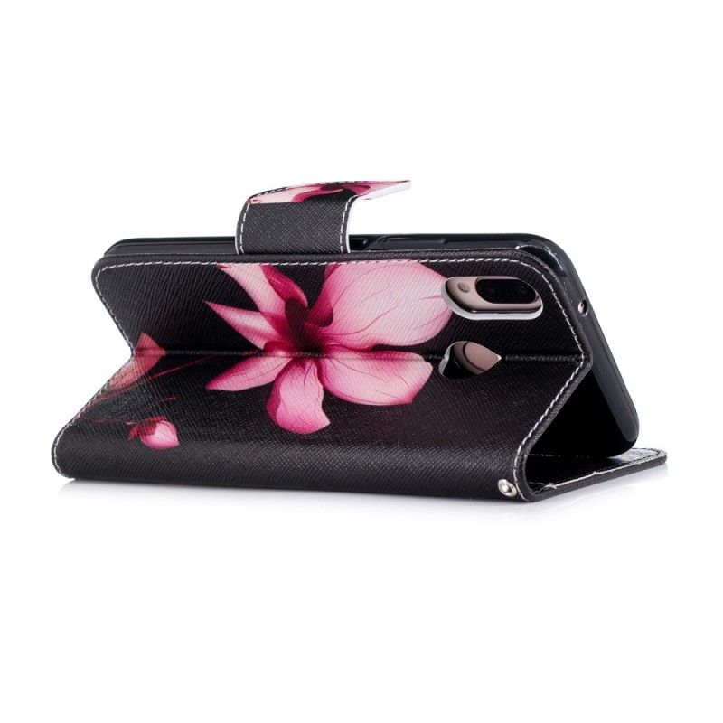 Housse Huawei P20 Lite Fleur Rose