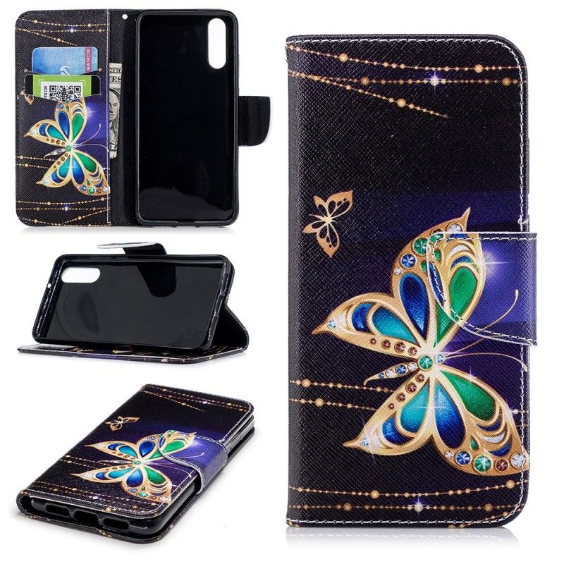 Housse Huawei P20 Papillon Magique