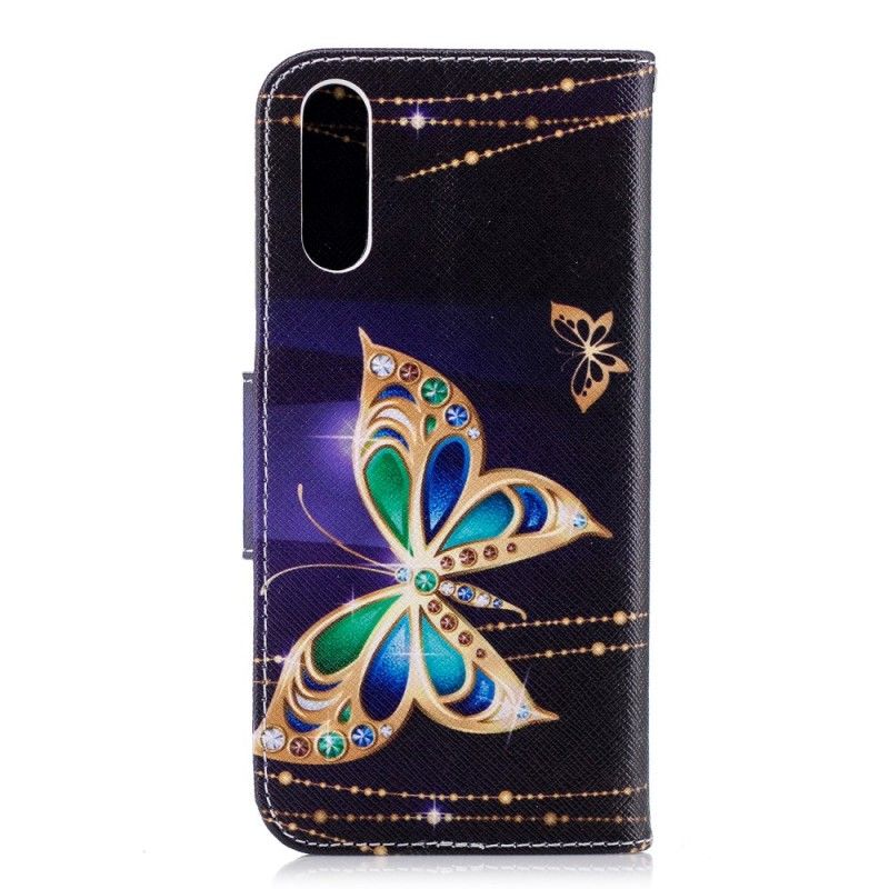 Housse Huawei P20 Papillon Magique