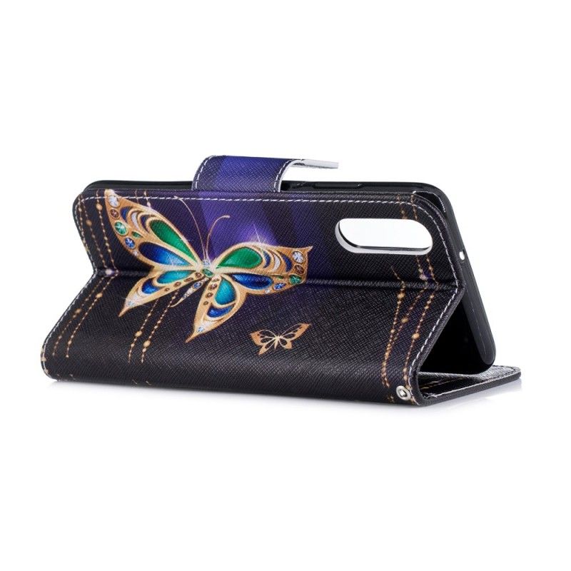 Housse Huawei P20 Papillon Magique