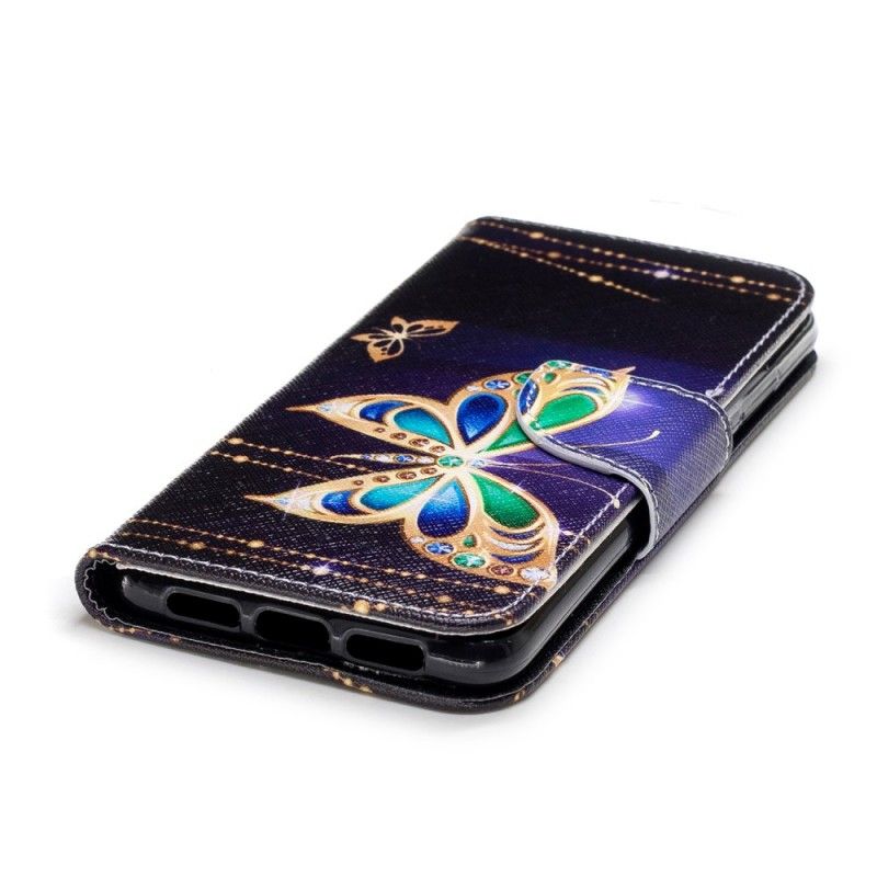 Housse Huawei P20 Papillon Magique