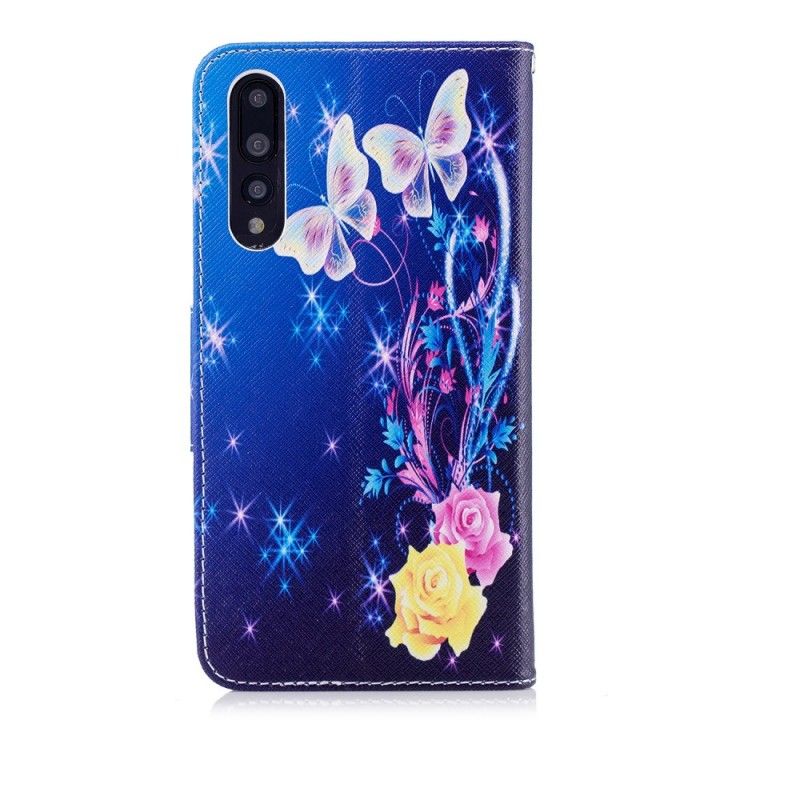 Housse Huawei P20 Pro Papillons Dans La Nuit