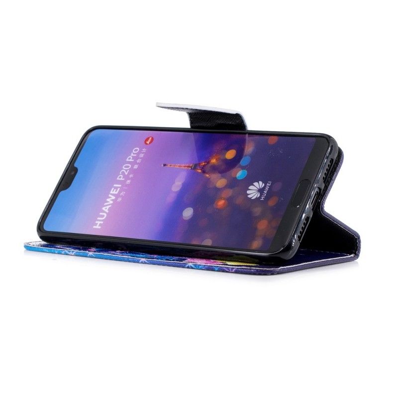 Housse Huawei P20 Pro Papillons Dans La Nuit