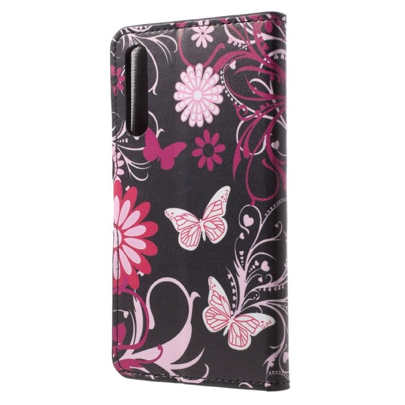 Housse Huawei P20 Pro Papillons Et Fleurs