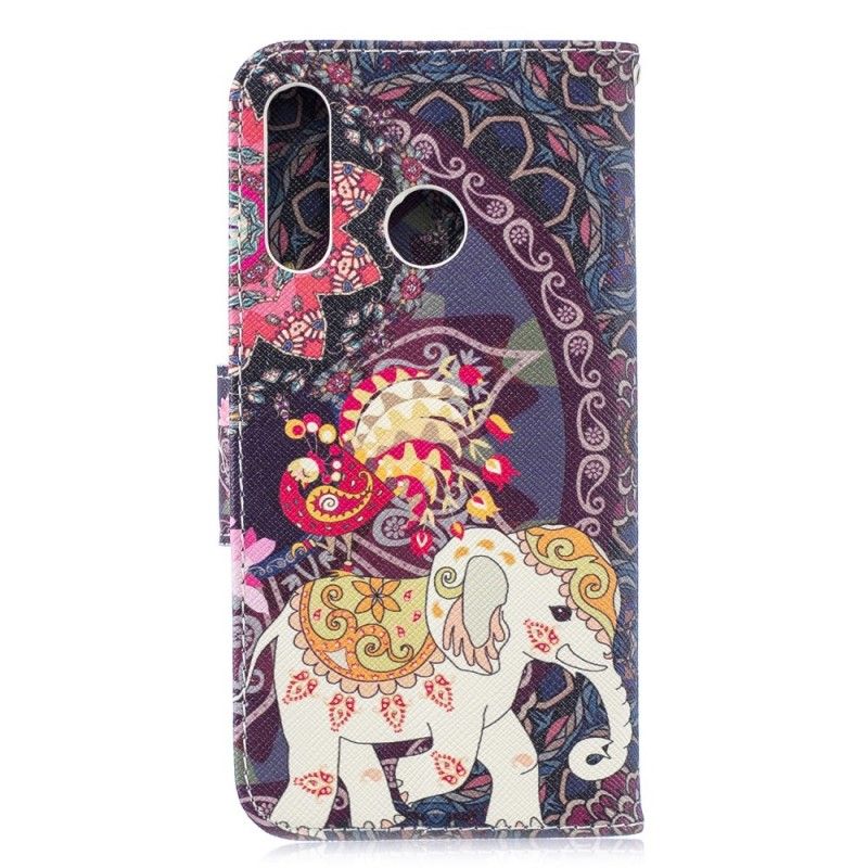 Housse Huawei P30 Lite Mandala Éléphants Ethniques