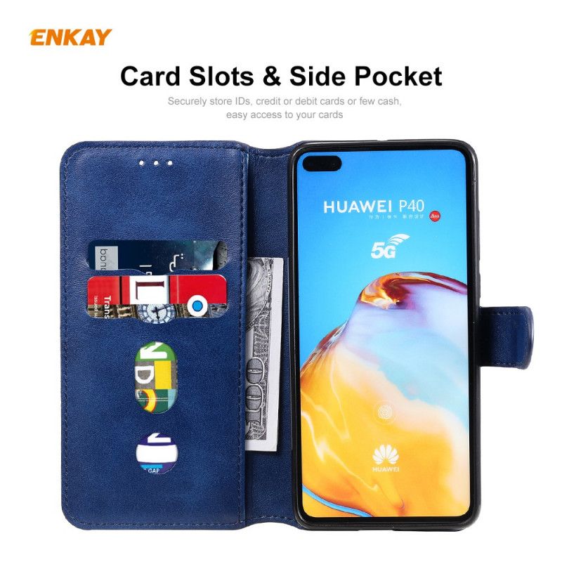 Housse Huawei P40 Enkay Simili Cuir