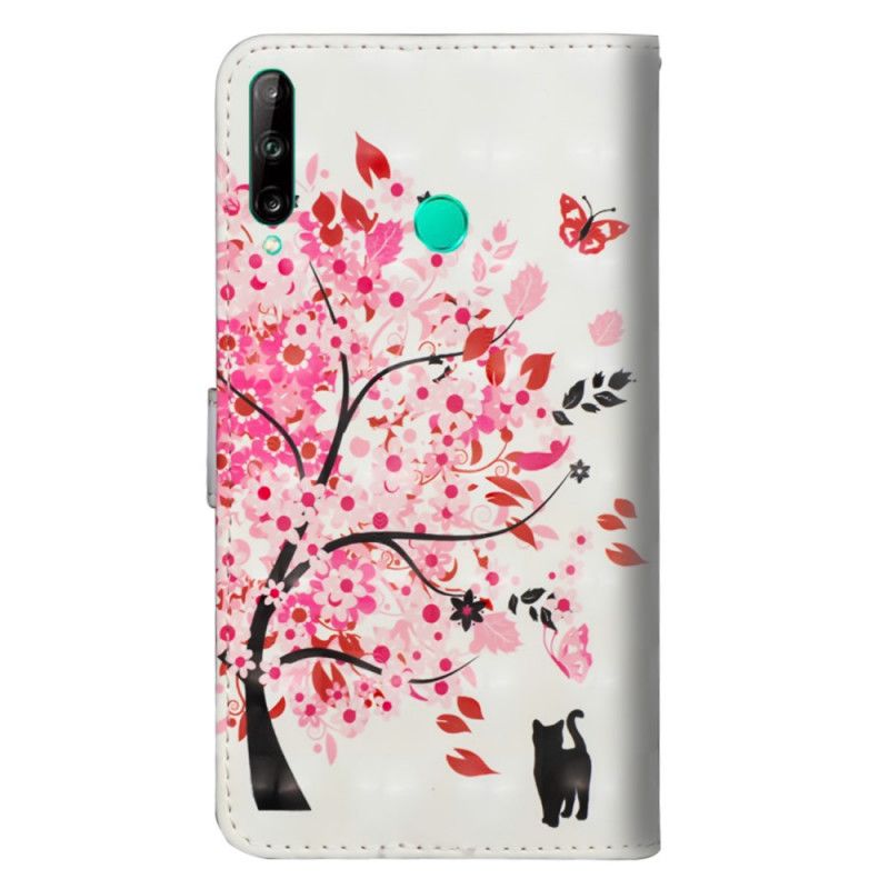 Housse Huawei P40 Lite E Arbre Rose