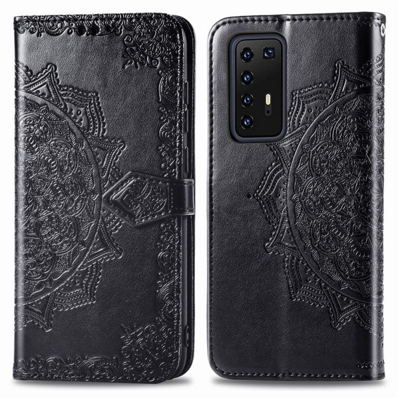 Housse Huawei P40 Pro Mandala Moyen Age