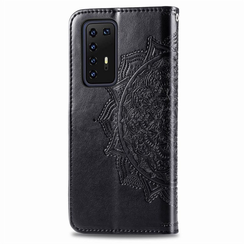 Housse Huawei P40 Pro Mandala Moyen Age