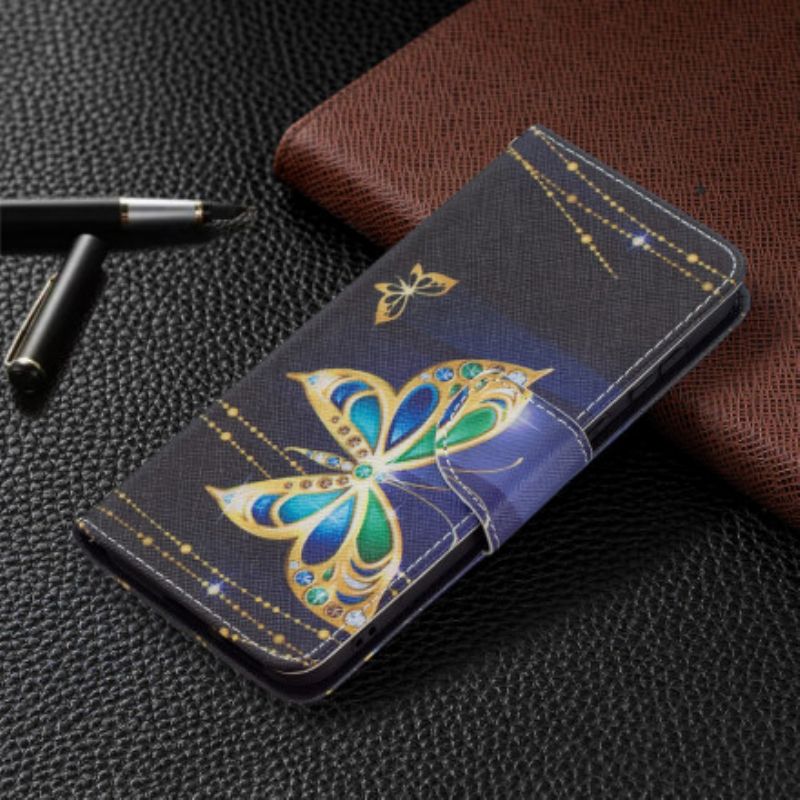 Housse Huawei P50 Papillon Magique