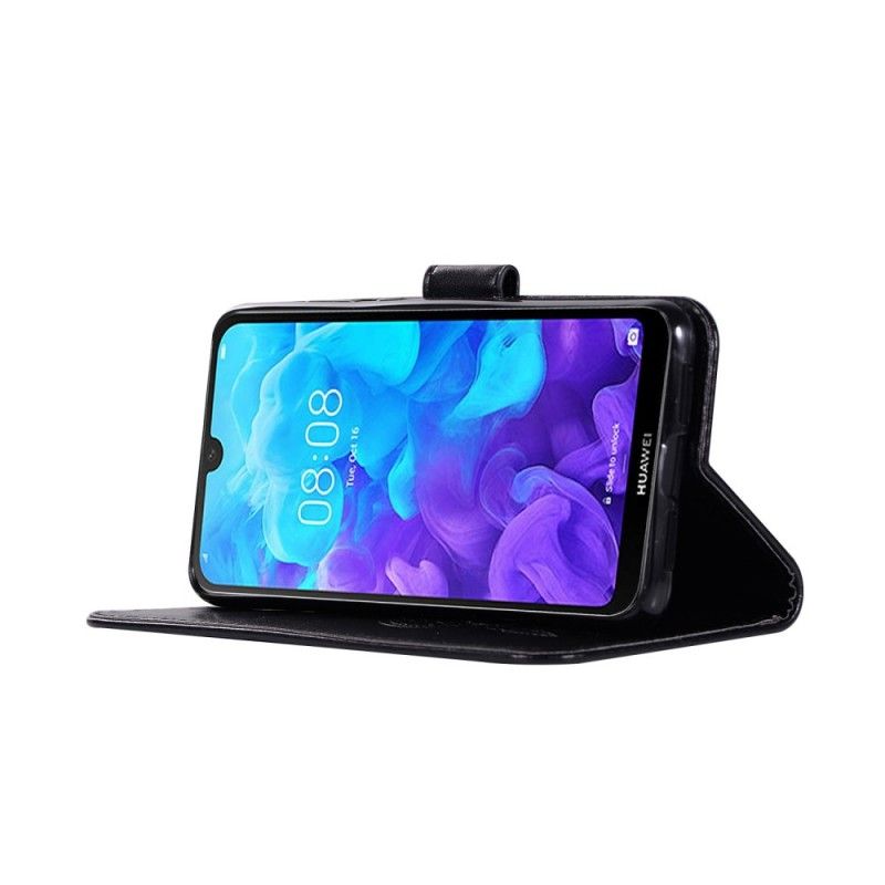 Housse Huawei Y5 2019 / Honor 8s Effet Cuir Attrape Rêves Hibou