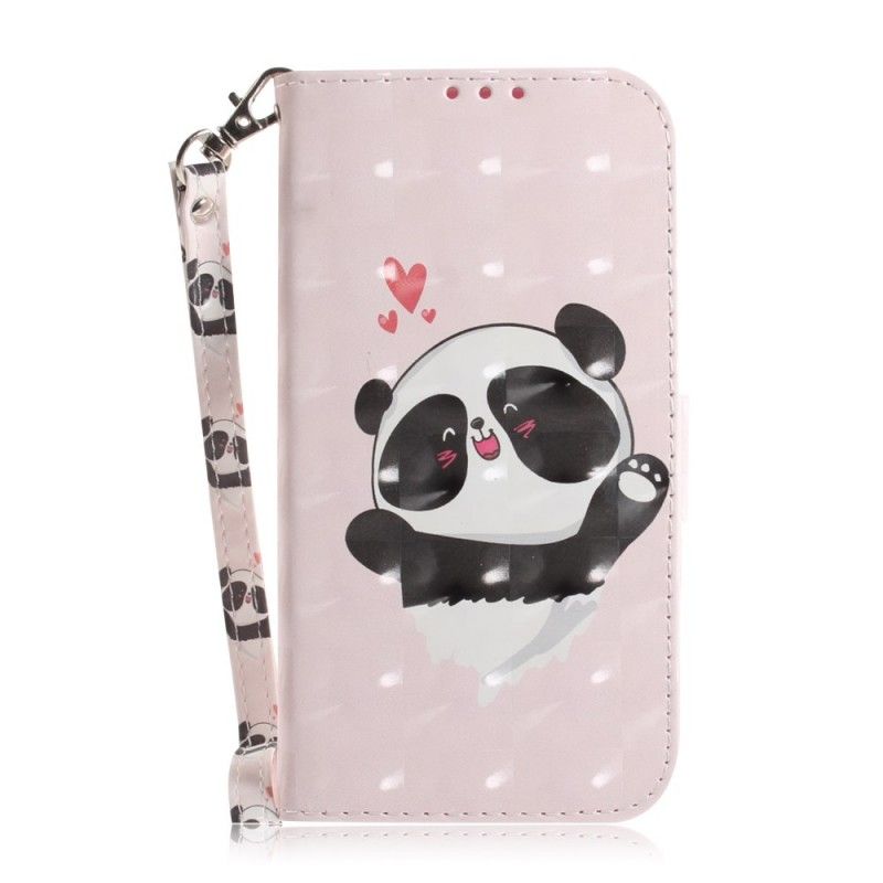 Housse Huawei Y5 2019 Panda Love À Lanière