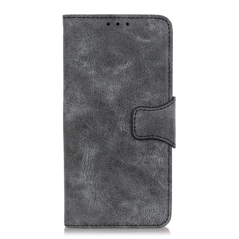 Housse Huawei Y5p Cuir Fendu Vintage