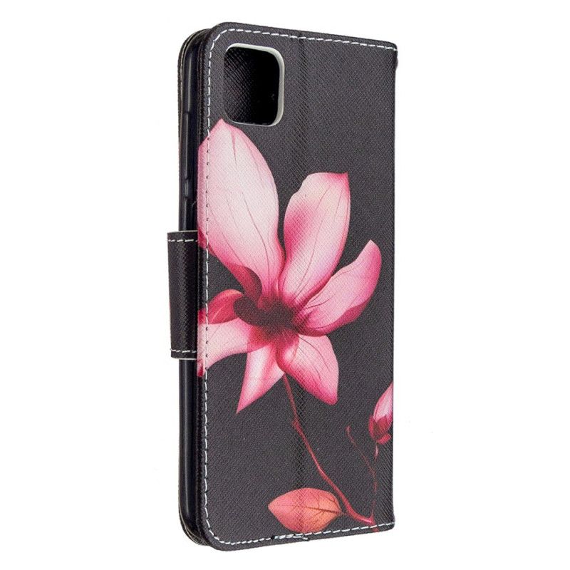 Housse Huawei Y5p Fleur Rose