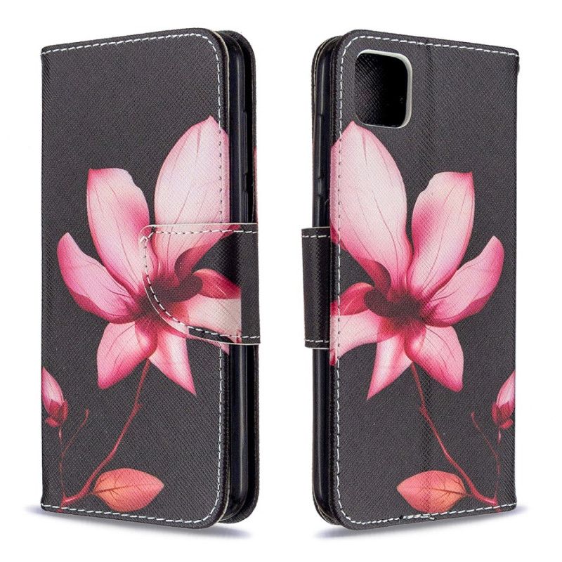 Housse Huawei Y5p Fleur Rose