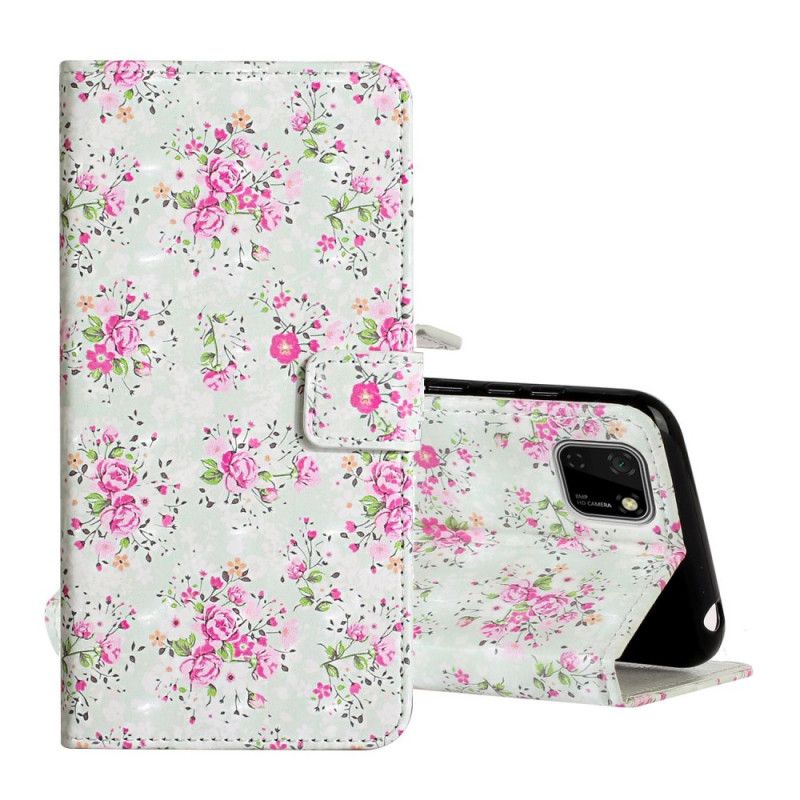 Housse Huawei Y5p Fleurs Liberty Design