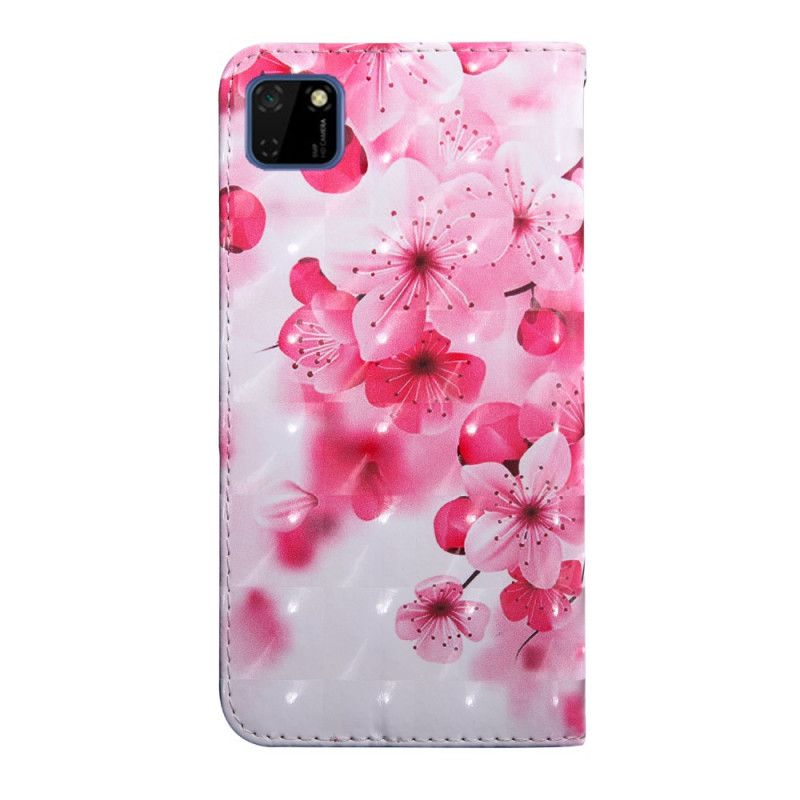 Housse Huawei Y5p Fleurs Roses