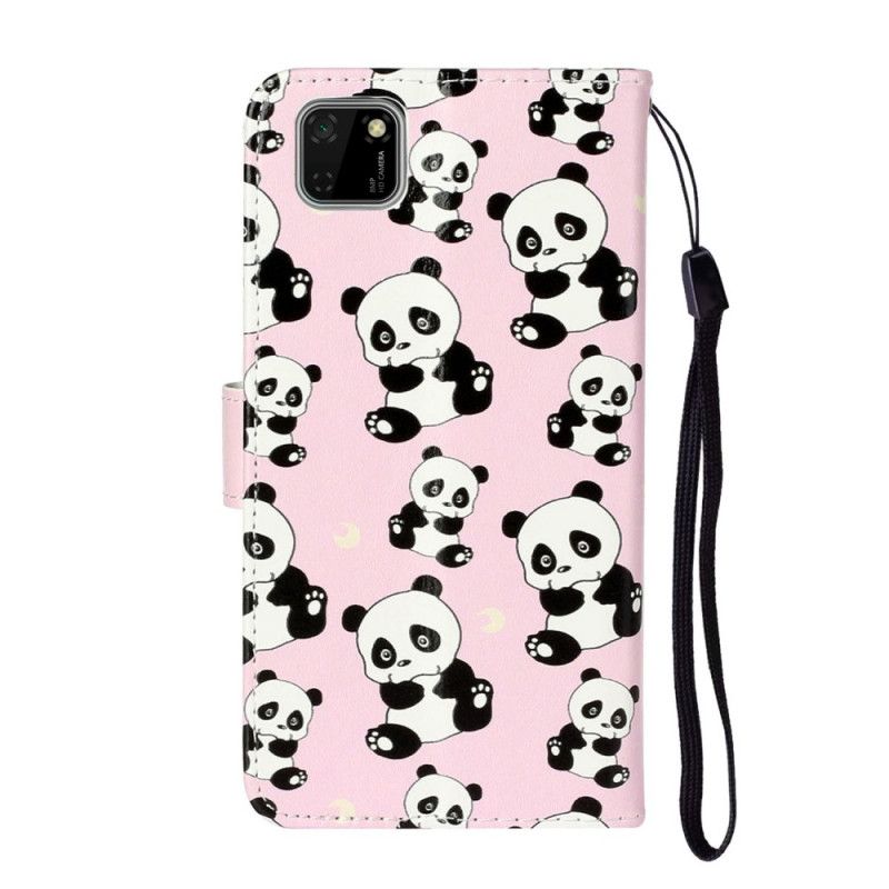 Housse Huawei Y5p Multiples Panda