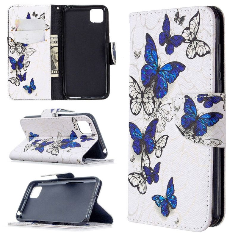 Housse Huawei Y5p Papillons Rois