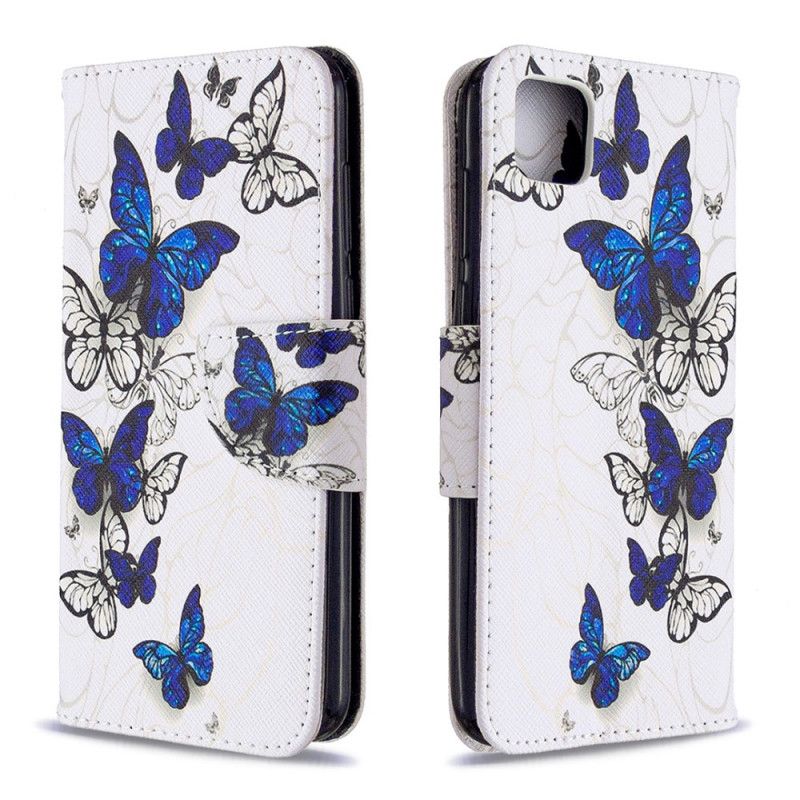 Housse Huawei Y5p Papillons Rois