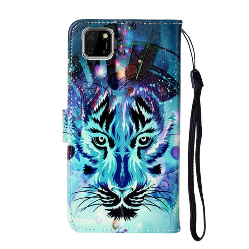 Étui Housse Huawei Y5p Tigre Des Glaces