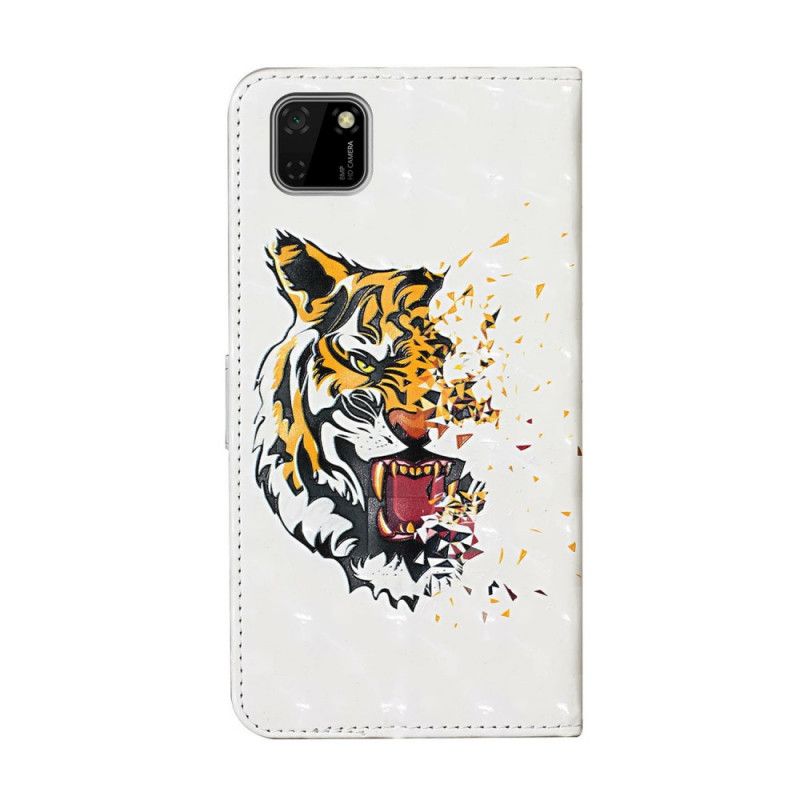 Housse Huawei Y5p Tigre Féroce Magique