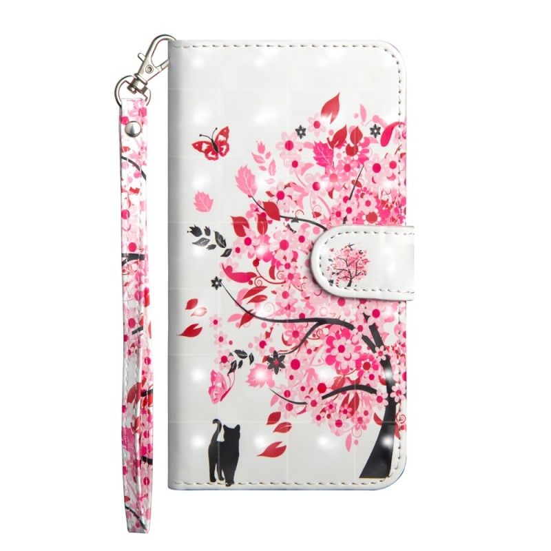 Housse Huawei Y6 2019 Arbre Rose