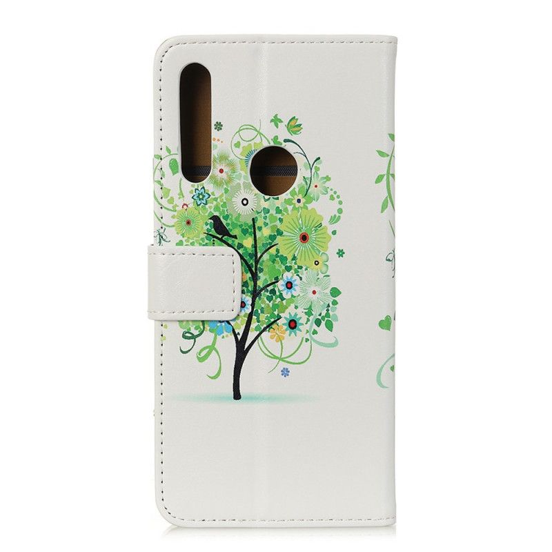 Housse Huawei Y6p Arbre Fleuri