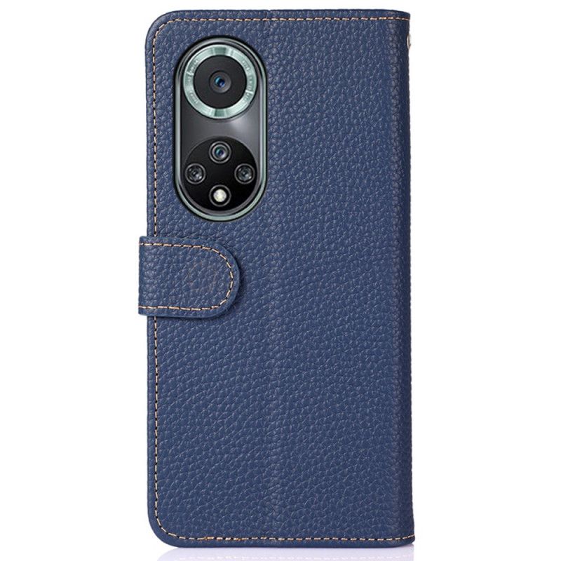 Housse Pour Huawei Nova 9 Pro / Honor 50 Pro Cuir Litchi Khazneh