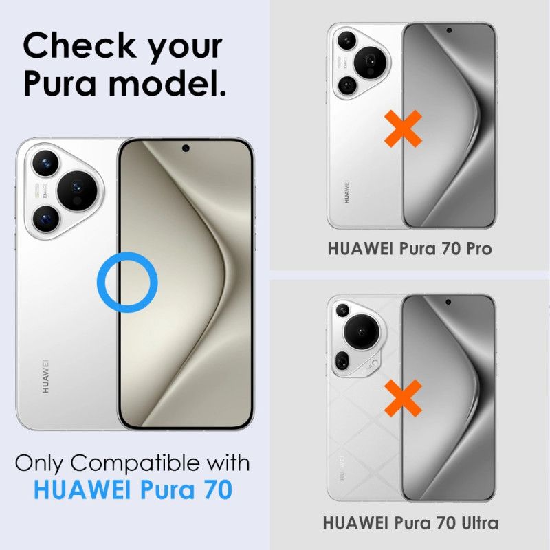 Protecteur d'Objectif Argent Huawei Pura 70 NORTHJO