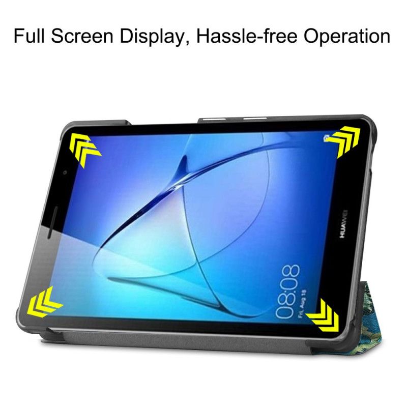 Smart Case Huawei Matepad T 8 Branches Fleuries