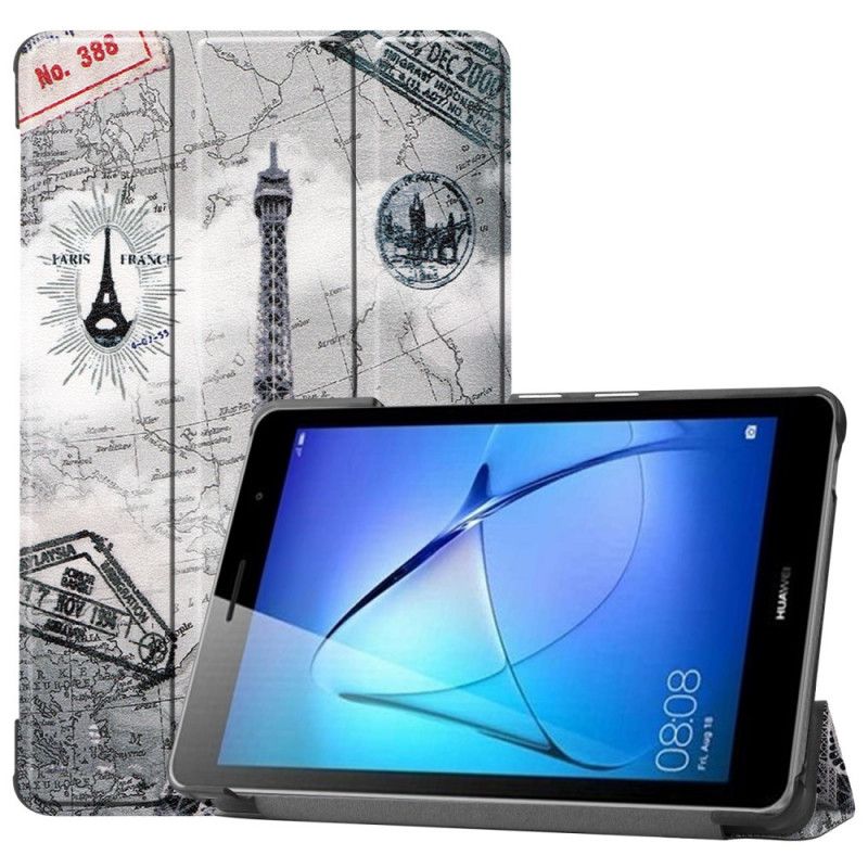 Smart Case Huawei Matepad T 8 Tour Eiffel Rétro