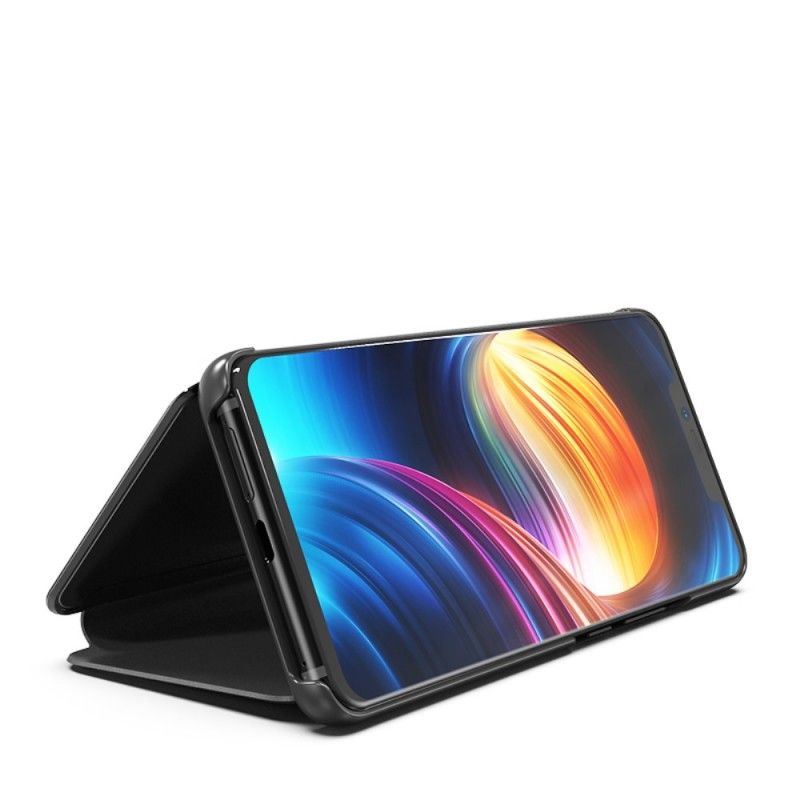 View Cover Huawei Mate 20 Pro Miroir Et Simili Cuir