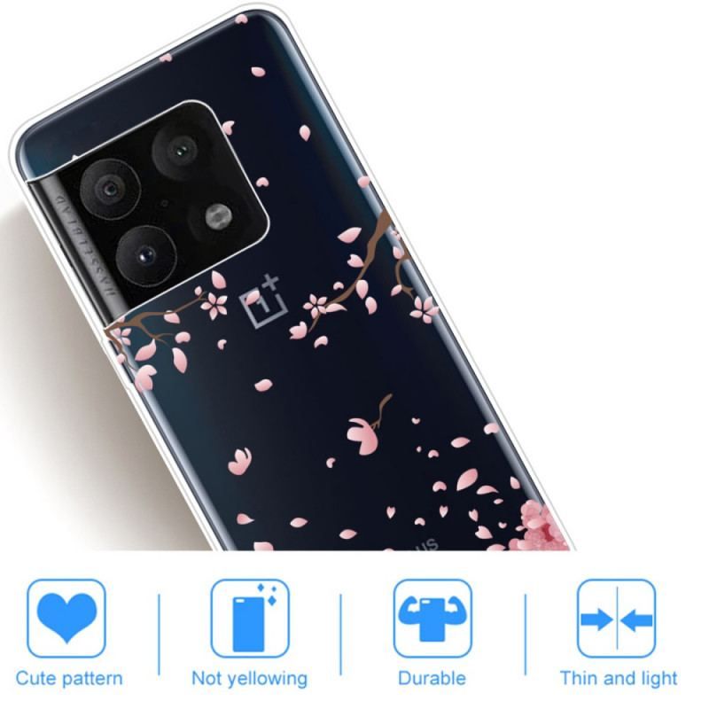 Coque OnePlus 10 Pro 5G Branches à Fleurs