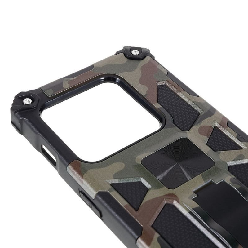 Coque OnePlus 10 Pro 5G Camouflage Support Amovible