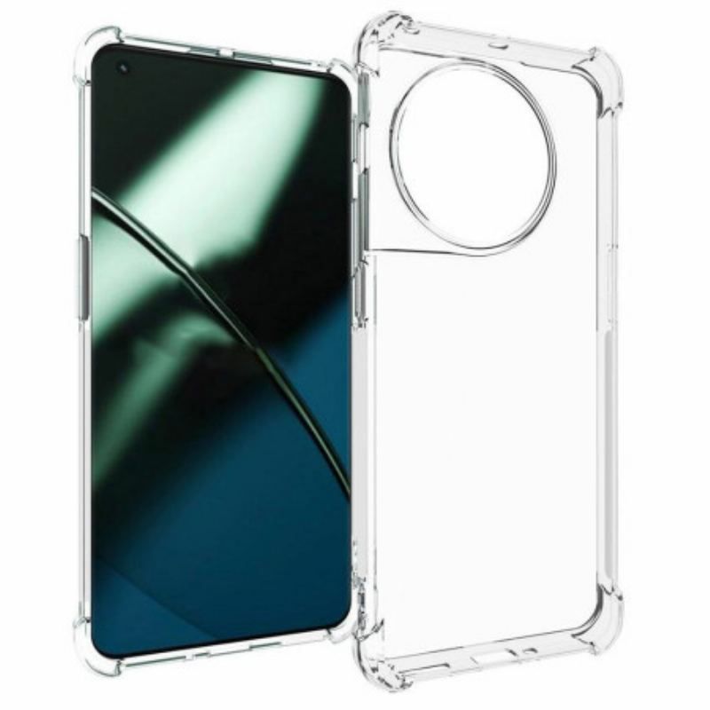 Coque OnePlus 11 5G Transparente Coins Renforcés