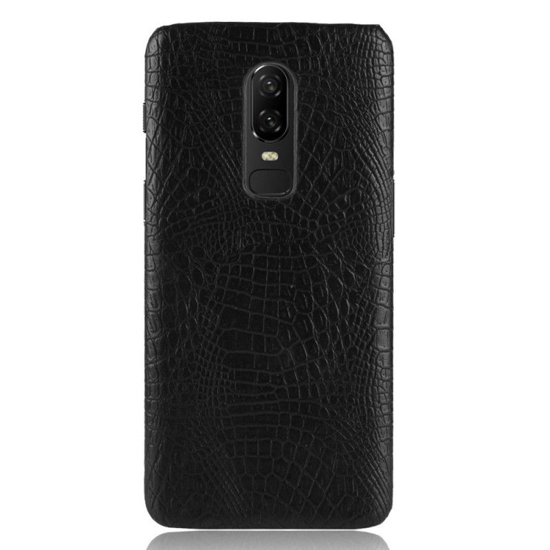 Coque Oneplus 6 Effet Peau De Crocodile