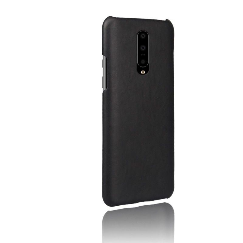 Coque Oneplus 7 Pro Effet Cuir Ksq