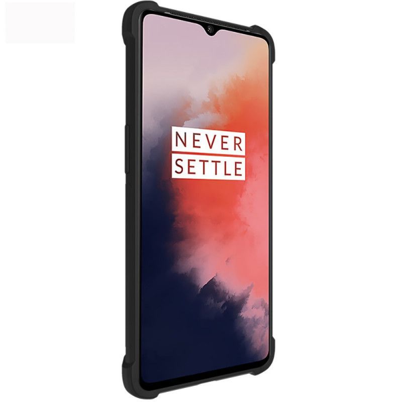 Coque Oneplus 7t Silicone Flexible Avec Film Pour Écran Imak