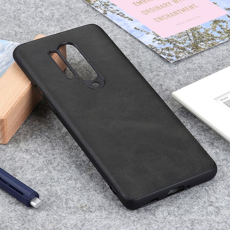 Coque Oneplus 8 Pro Effet Cuir Premium