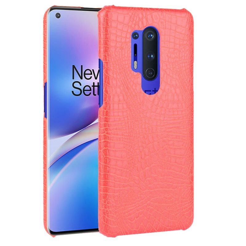 Coque Oneplus 8 Pro Effet Peau De Crocodile