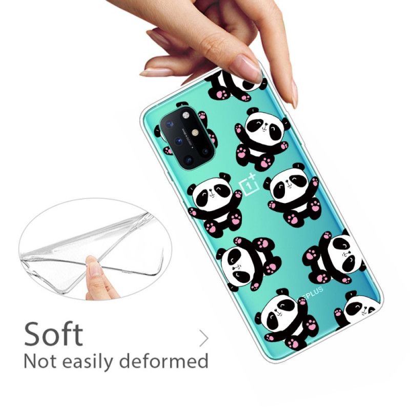 Coque Oneplus 8t Transparente Pandas Have Fun