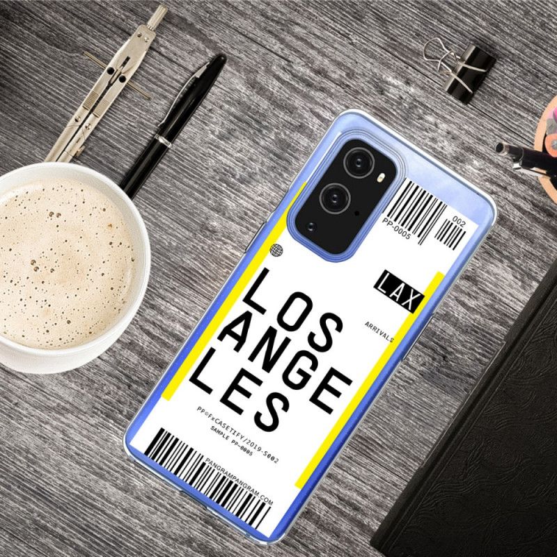 Coque Oneplus 9 Boarding Pass To Los Angeles