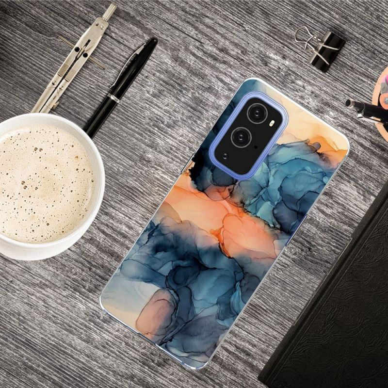 Coque Oneplus 9 Marbre Coloré