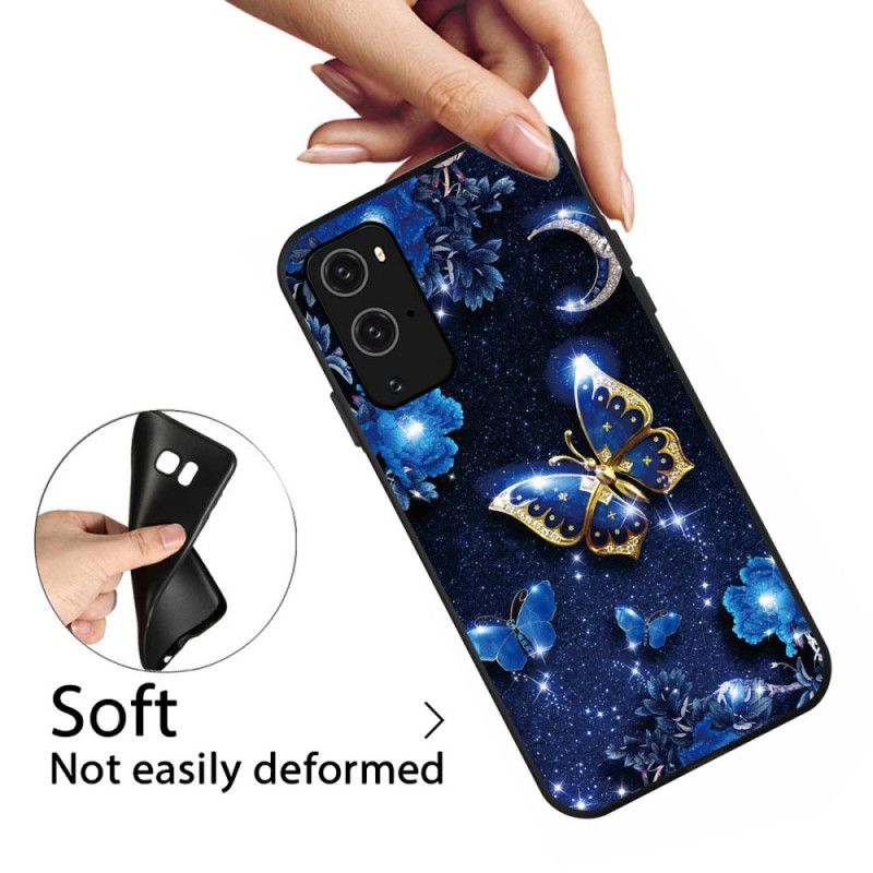 Coque Oneplus 9 Papillon D'or