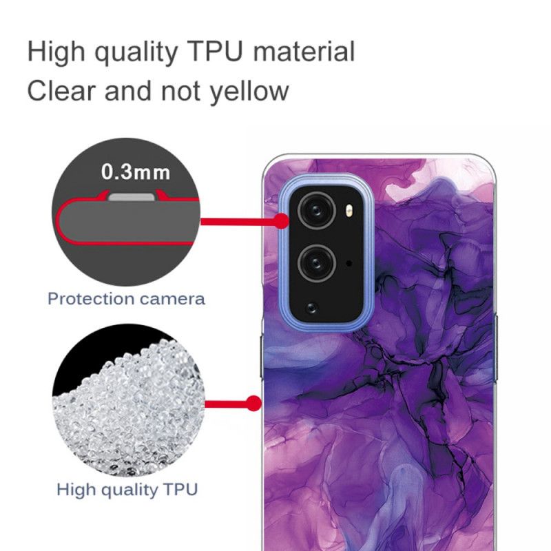 Coque Oneplus 9 Pro Marbre Coloré